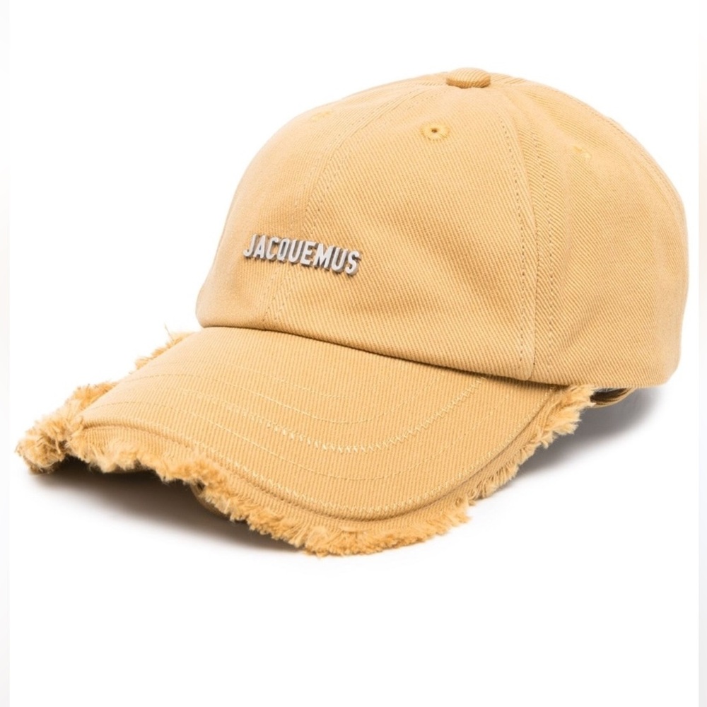 NWT JACQUEMUS La Casquette Baseball Cap In Brown